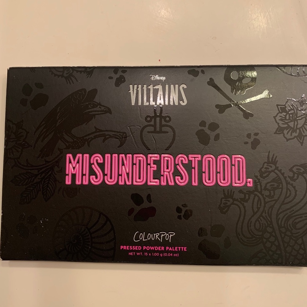 Disney villains Misunderstood palette